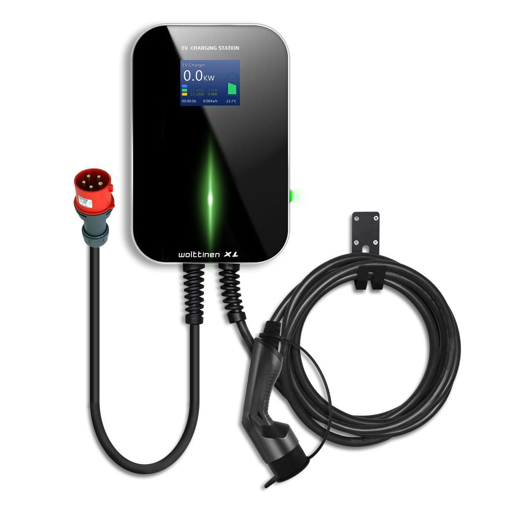 Wolttinen XL Wallbox 11kW med 3-fas-uttag, enkel installation av laddstationen
